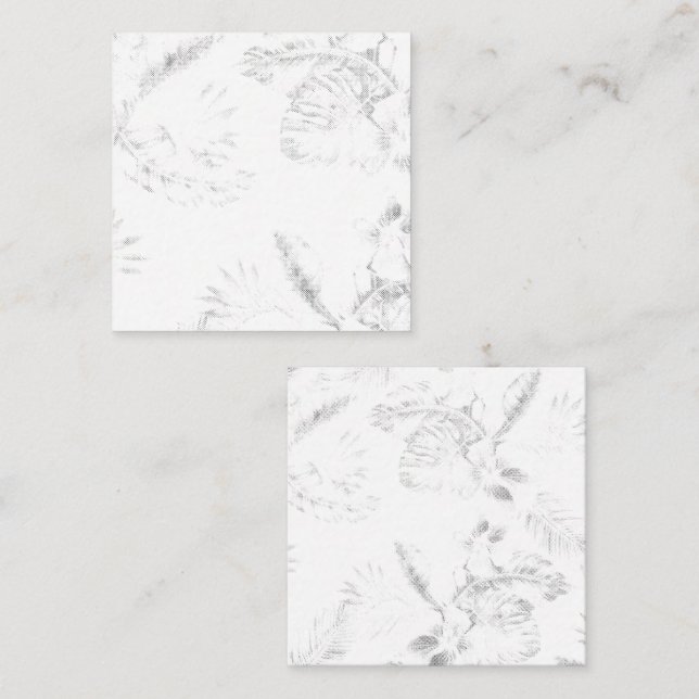 Professional Appointment & Square Business Cards (Front/Back)