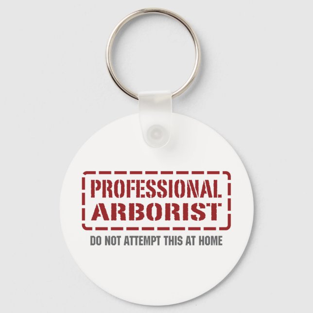 Professional Arborist Keychain (Front)