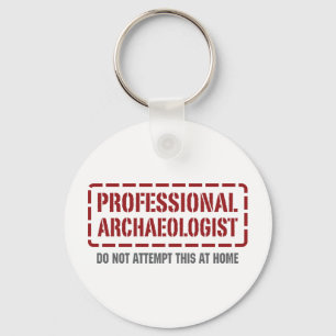 Professional Archaeologist Keychain