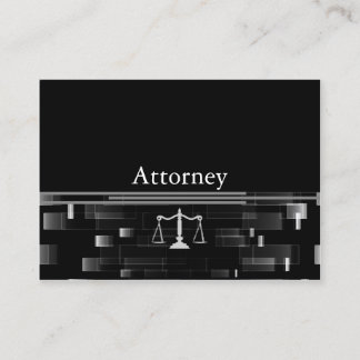 Professional Attorney Business Card
