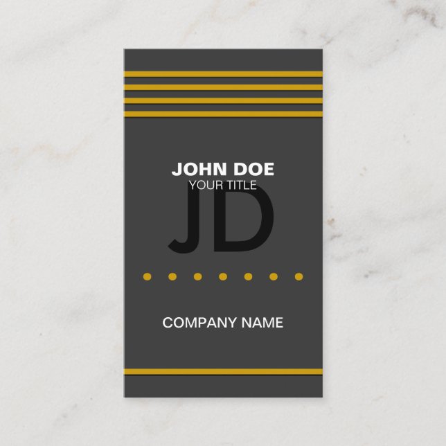 Professional / Attorney Business Card (Front)
