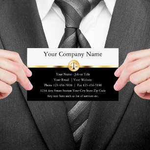 Professional Attorney Business Cards
