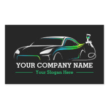 Professional Auto Body Paint Shop Automotive Label