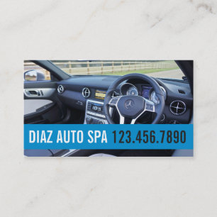 Professional Auto Detailing Business Card