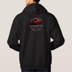 Professional Auto Detailing Car Wash Company Hoodie