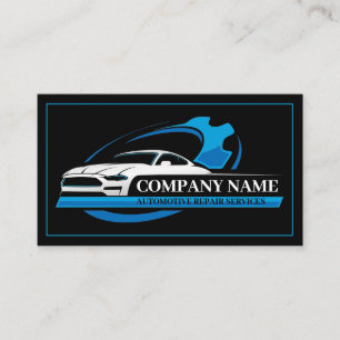 Professional Automotive Repair, Auto Mechanic Business Card
