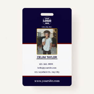 Professional Badge: Customize with Your Photo  Badge
