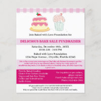 Professional Bake Sale Fundraiser