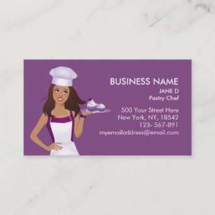 Professional Baking Business Card