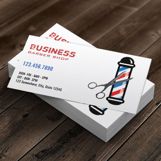 Professional Barber/Barbershop Business Cards