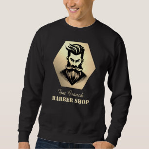 Professional Barber Shop black&gold Sweatshirt