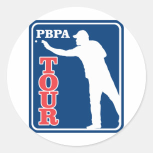 Professional Beer Pong Association Classic Round Sticker