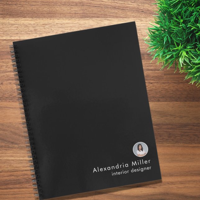 Professional Bio Photo Name Title Notebook (Creator Uploaded)