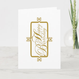 Professional Birthday Card