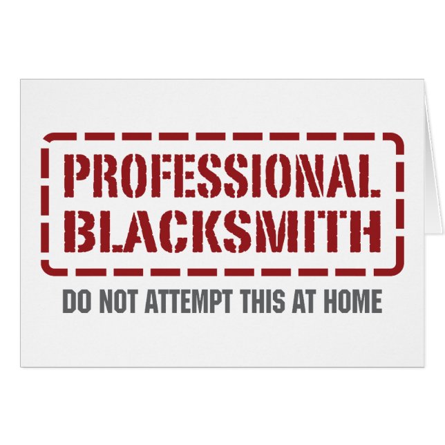 Professional Blacksmith (Front Horizontal)