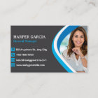 Professional Blue Grey Modern Minimalist Photo