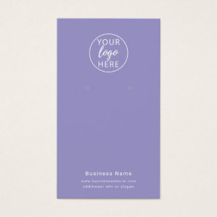 Professional Boutique Marketing Earring Card