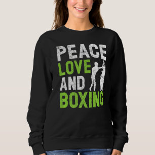 Professional Boxer Boxing Knockout Puncher Sparri Sweatshirt