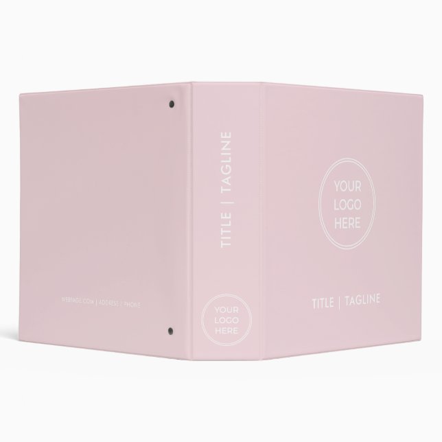 Professional Branded Business Logo Binder (Background)