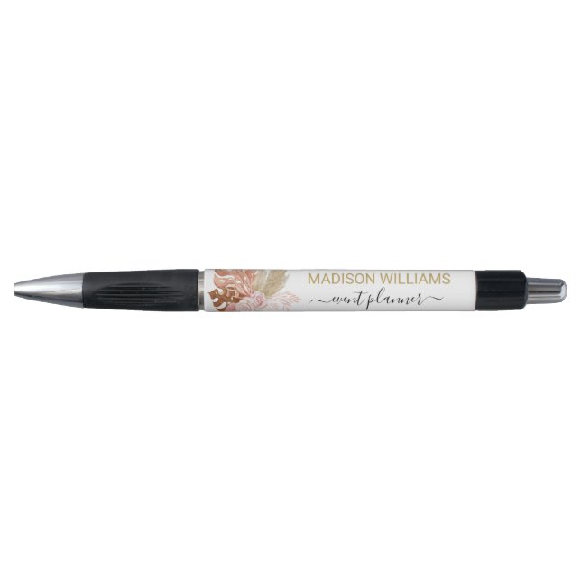 Professional branded business promotional floral pen (Front)