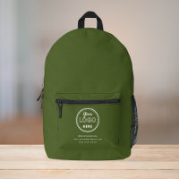 Professional Branding Moss Green Promo Logo