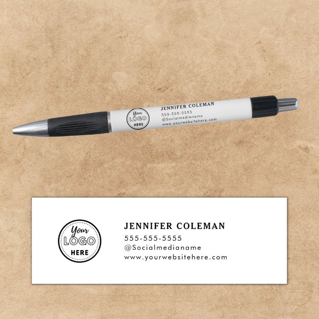 Professional Branding Promotional Logo White Pen (Creator Uploaded)