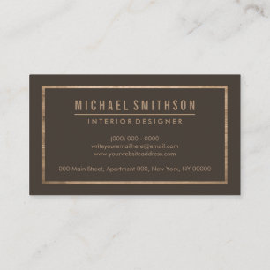 Professional Builder Carpenter Wooden Business Card