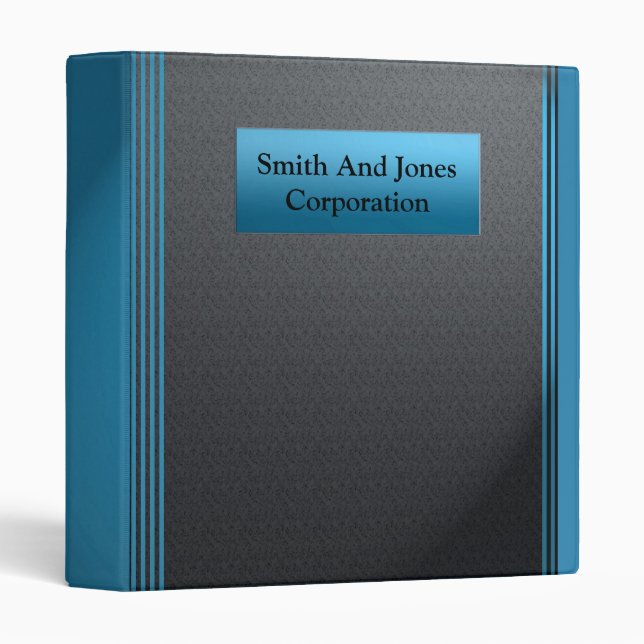 Professional Business Binder (Front/Spine)