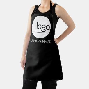 PROFESSIONAL BUSINESS BRAND UNIFORM LOGO AND NAME APRON