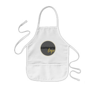 PROFESSIONAL BUSINESS BRANDED CUSTOM LOGO TEMPLATE KIDS APRON