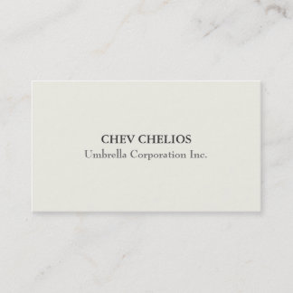 Professional Business Card