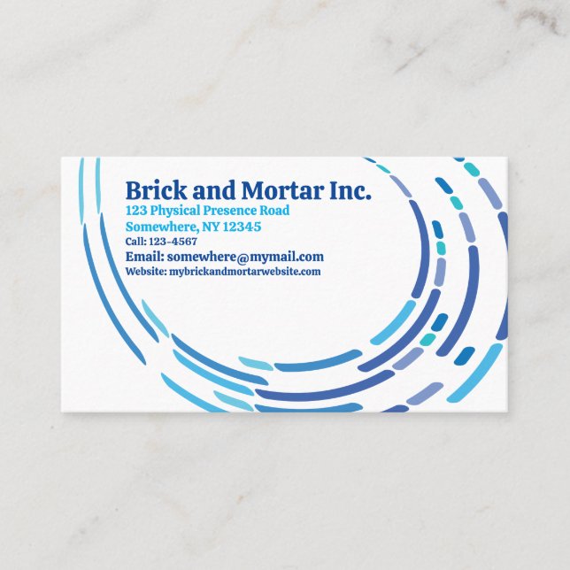 Professional Business Card  (Front)