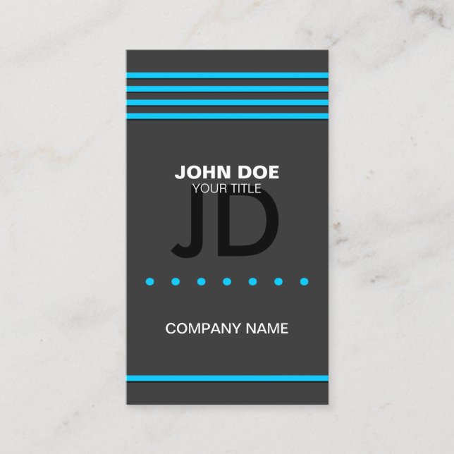 Professional Business Card (Front)