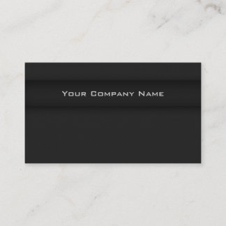Professional Business Card Black Grey