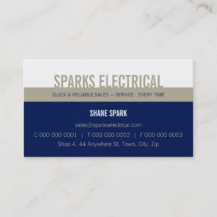 PROFESSIONAL BUSINESS CARD :: bold block2 2L