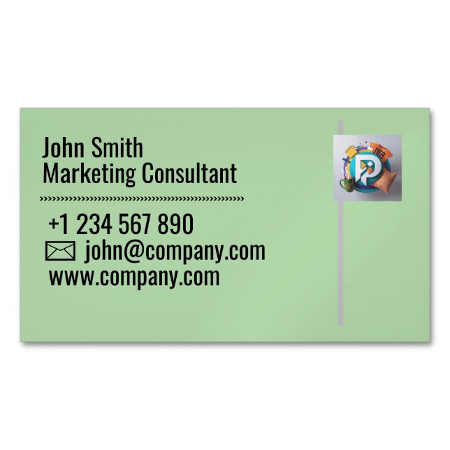 Professional Business Card Design –Clean & Minimal (Front)