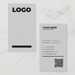 Professional Business Card for Entrepreneur (Bill)