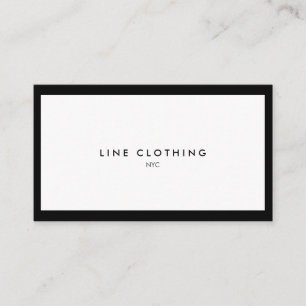 Professional Business Card for Luxury Boutique
