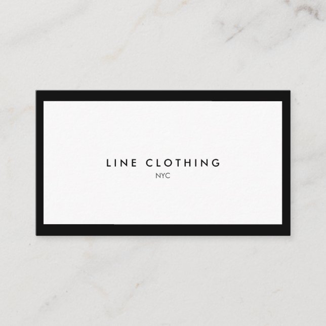 Professional Business Card for Luxury Boutique (Front)