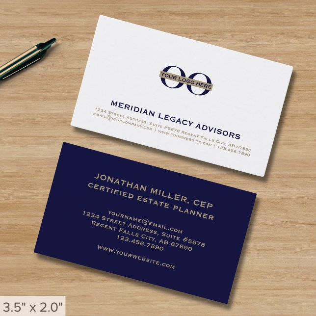 Professional Business Cards with Custom Logo (Creator Uploaded)