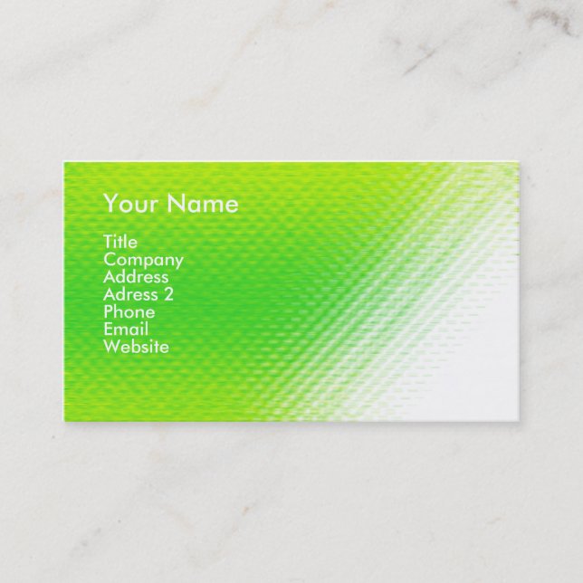 Professional Business Cards with Free Template (Front)