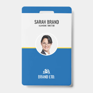 Professional Business Employee ID Badge