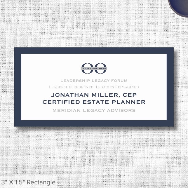 Professional Business Event Name Tag (Creator Uploaded)