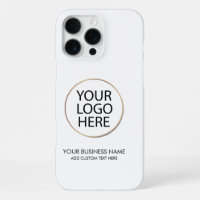 Professional Business Logo and Text Company White