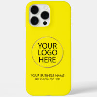 Professional Business Logo and Text Company Yellow