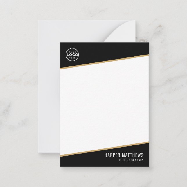 Professional Business Logo Card (Front)