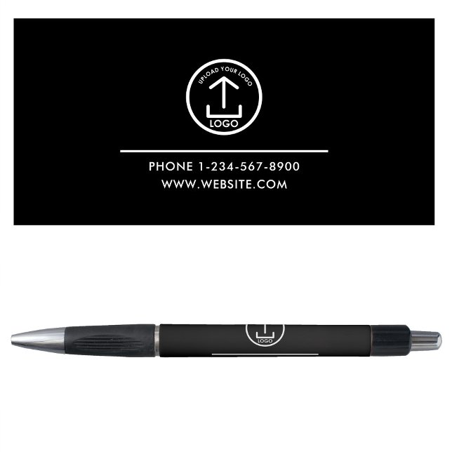 Professional Business Logo Contact Details Black Pen (Professional Business Logo Contact Details Black Pen)