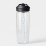 Professional Business logo Custom QR code website Water Bottle<br><div class="desc">Make a lasting impression with our Business Logo Custom QR Code Website Professional Water Bottle. This sleek and professional water bottle is the perfect way to showcase your business logo and increase web-traffic and customer engagement. By incorporating a custom QR code generator on the bottle, you can provide a direct...</div>