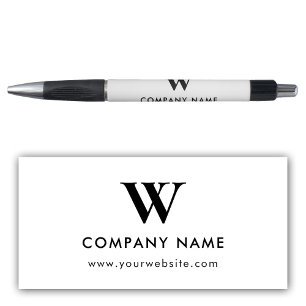 Professional Business Logo Monogram Website Simple Pen