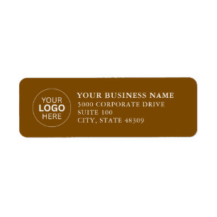  Professional Business Logo  Return Address Label